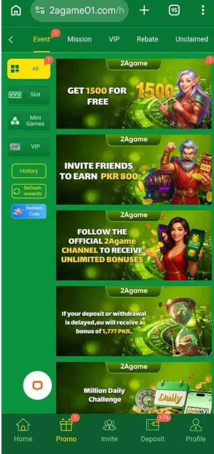 Bonuses Page