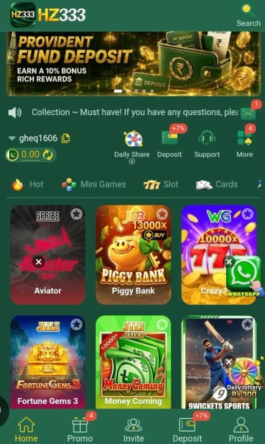 Game Lobby Page