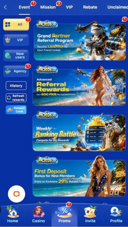 Bonuses Page